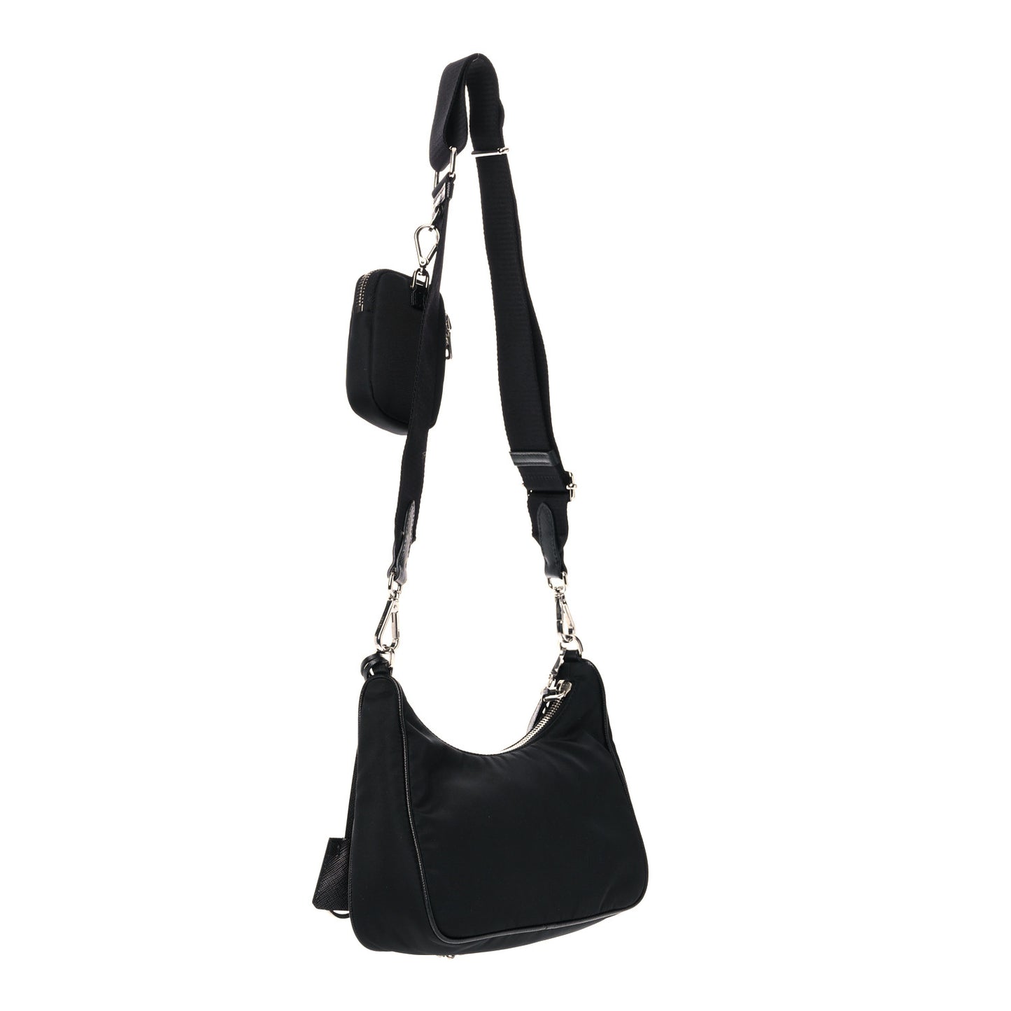 Nylon Re-Edition 2005 Shoulder Bag Black