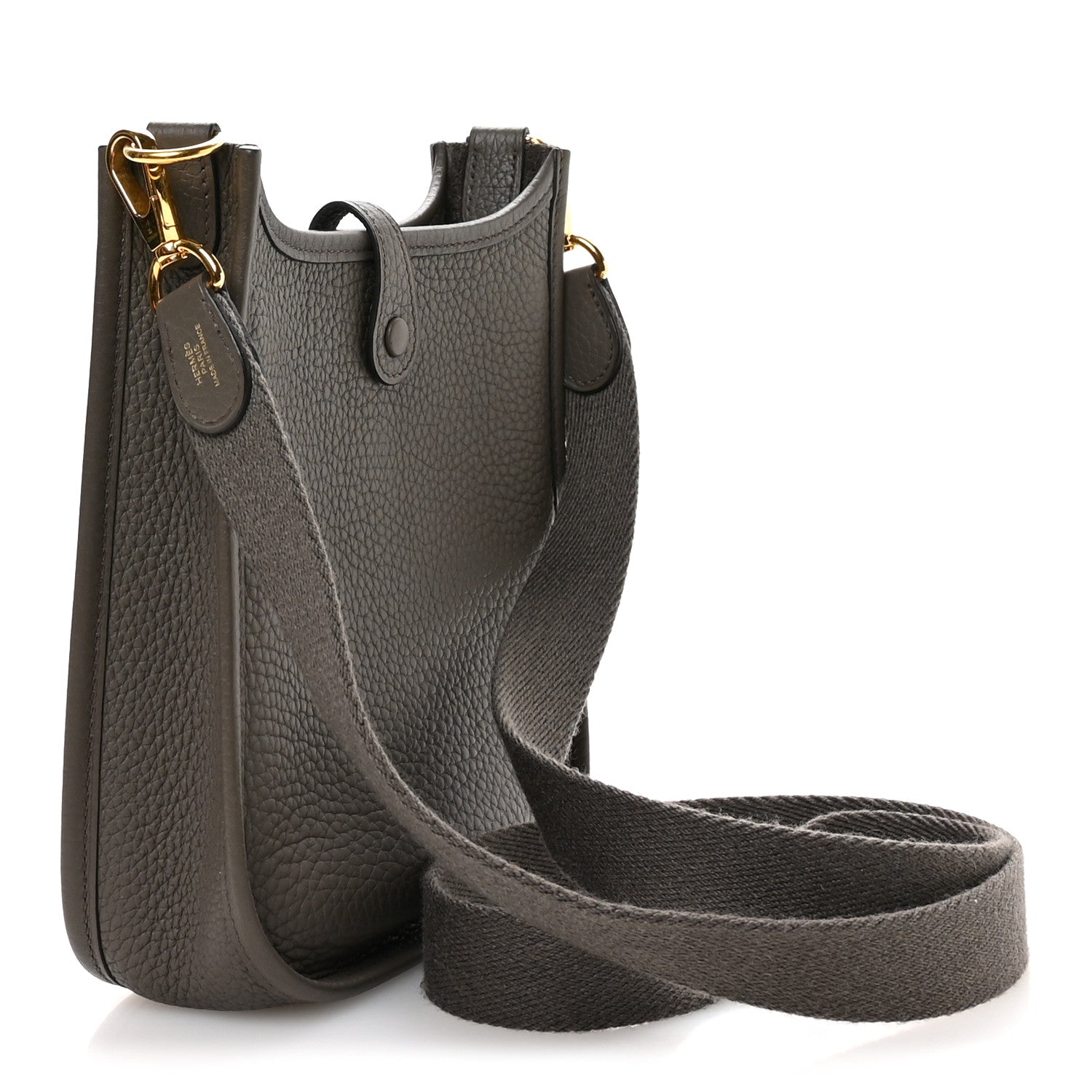 Hermes Taurillon Clemence Evelyne TPM Etain 3 of 11