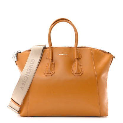 Givenchy Box Calfskin Small Antigona Sport Top Handle Bag Pumpkin 1 of 9