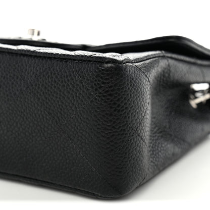 Chanel Caviar Quilted Mini Square Flap Black 10 of 10