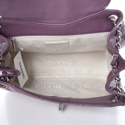 Chanel Lambskin Quilted Small Accordion Flap Light Purple 5 of 16