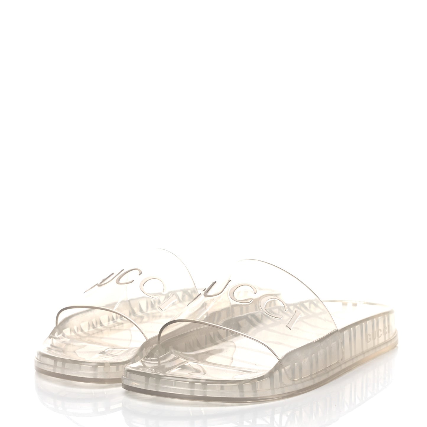 Rubber Mens Pursuit Slide Sandals 8 Transparent