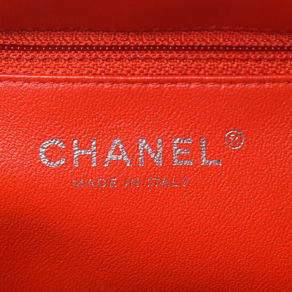 Chanel Patent Quilted Timeless Clutch Red 6 of 11