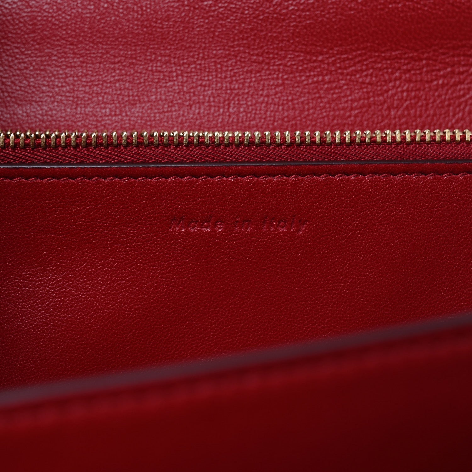 Celine Box Calfskin Medium Classic Box Flap Bag Red 6 of 9