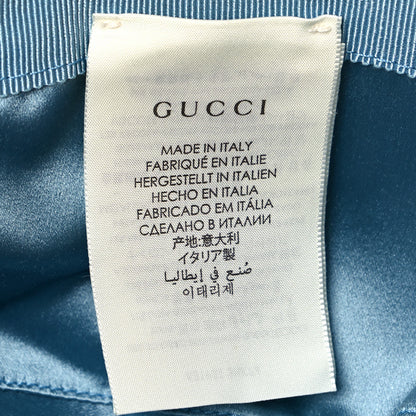 Gucci Canvas Lame GG Monogram Desert Bucket Hat S Yellow 7 of 7