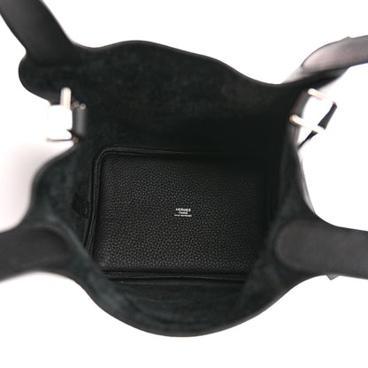 Hermes Taurillon Clemence Picotin Lock 18 PM Black 5 of 10