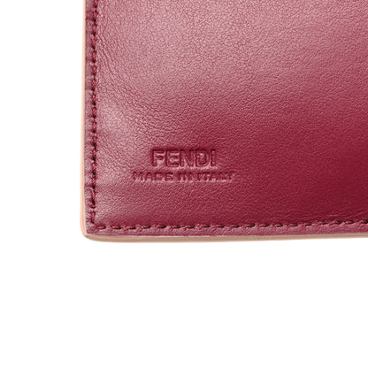 Fendi Vitello Studded Kan I French Wallet Amazzonia 7 of 9