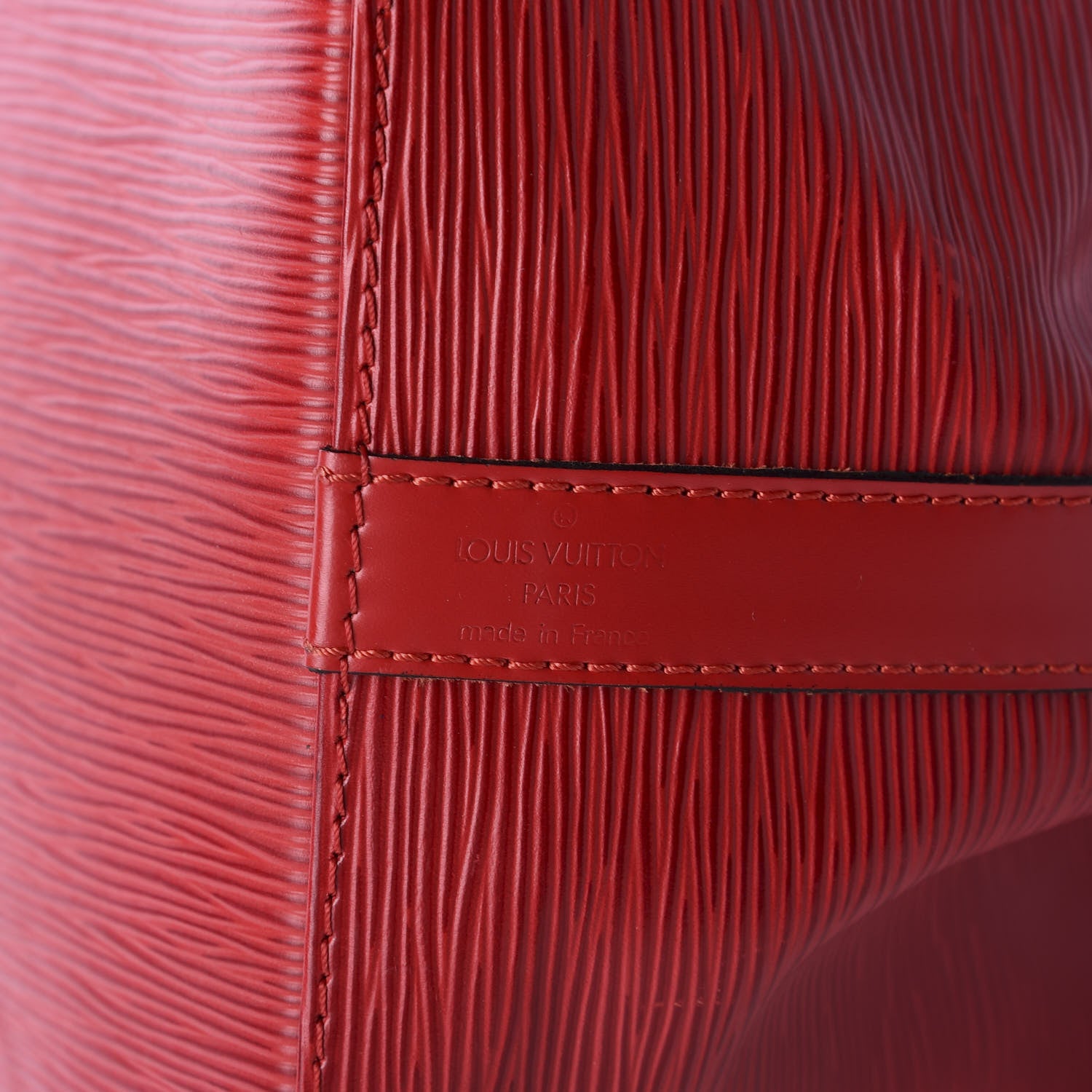 Louis Vuitton Epi Petit Noe Castillan Red 8 of 9