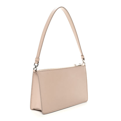 Prada Saffiano Lux Mini Shoulder Bag Ninfea 3 of 10