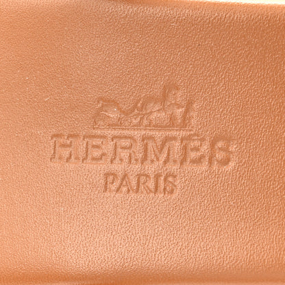 Hermes Suede Goatskin Jam 30 Sandals 36.5 Naturel 13 of 22