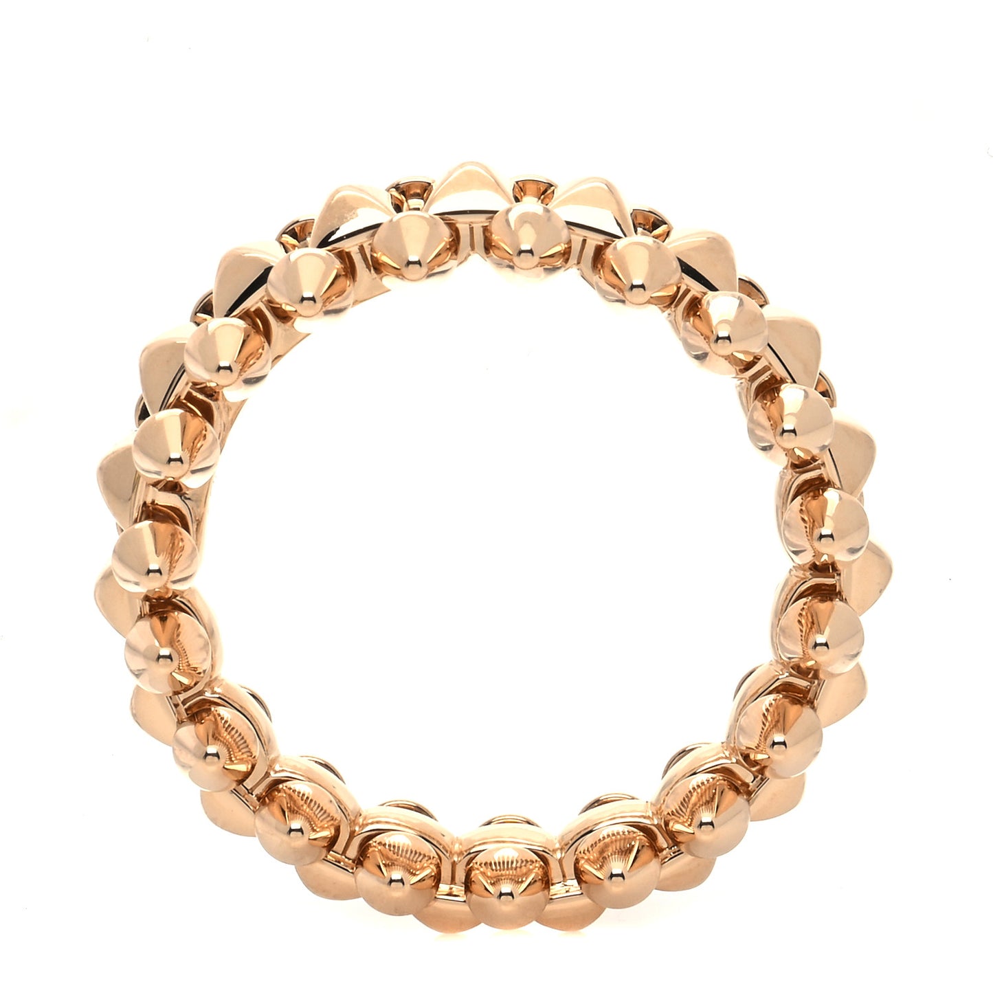 18K Pink Gold SM Clash De Cartier Ring 62 10