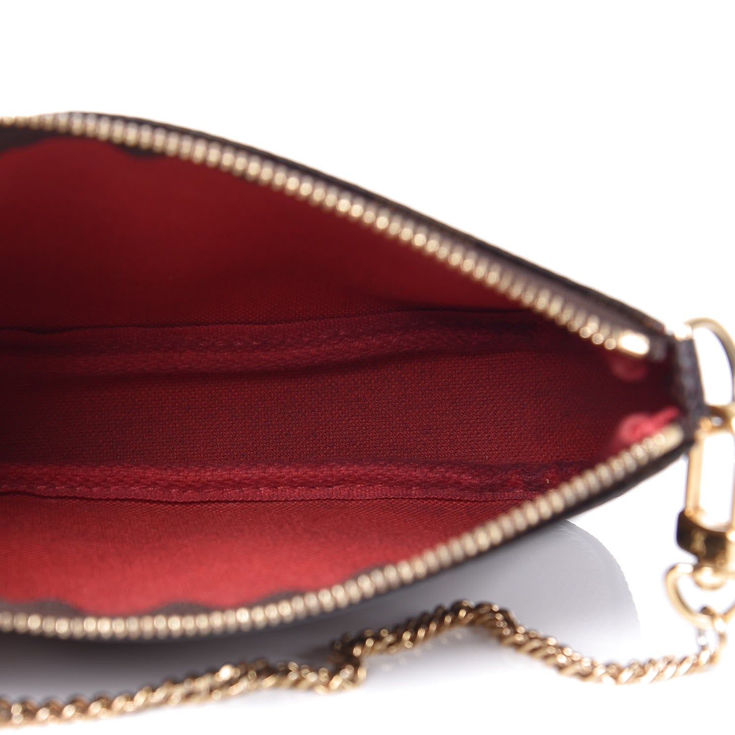 Louis Vuitton Damier Ebene Mini Pochette Accessories 5 of 9