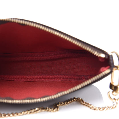 Louis Vuitton Damier Ebene Mini Pochette Accessories 5 of 9