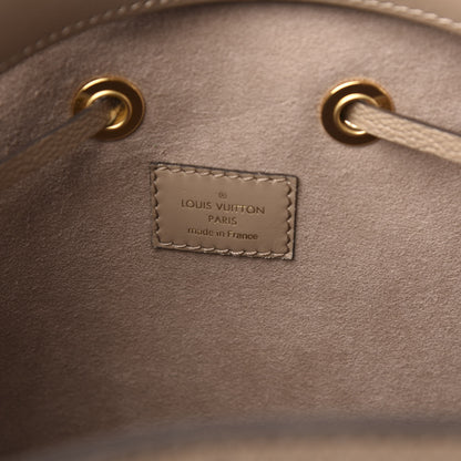 Louis Vuitton Empreinte Monogram Giant Neonoe MM Tourterelle Creme 8 of 15