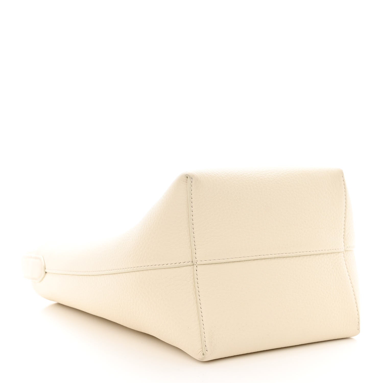 The Row Grained Calfskin Small N/S Park Tote Ivory 4 of 9