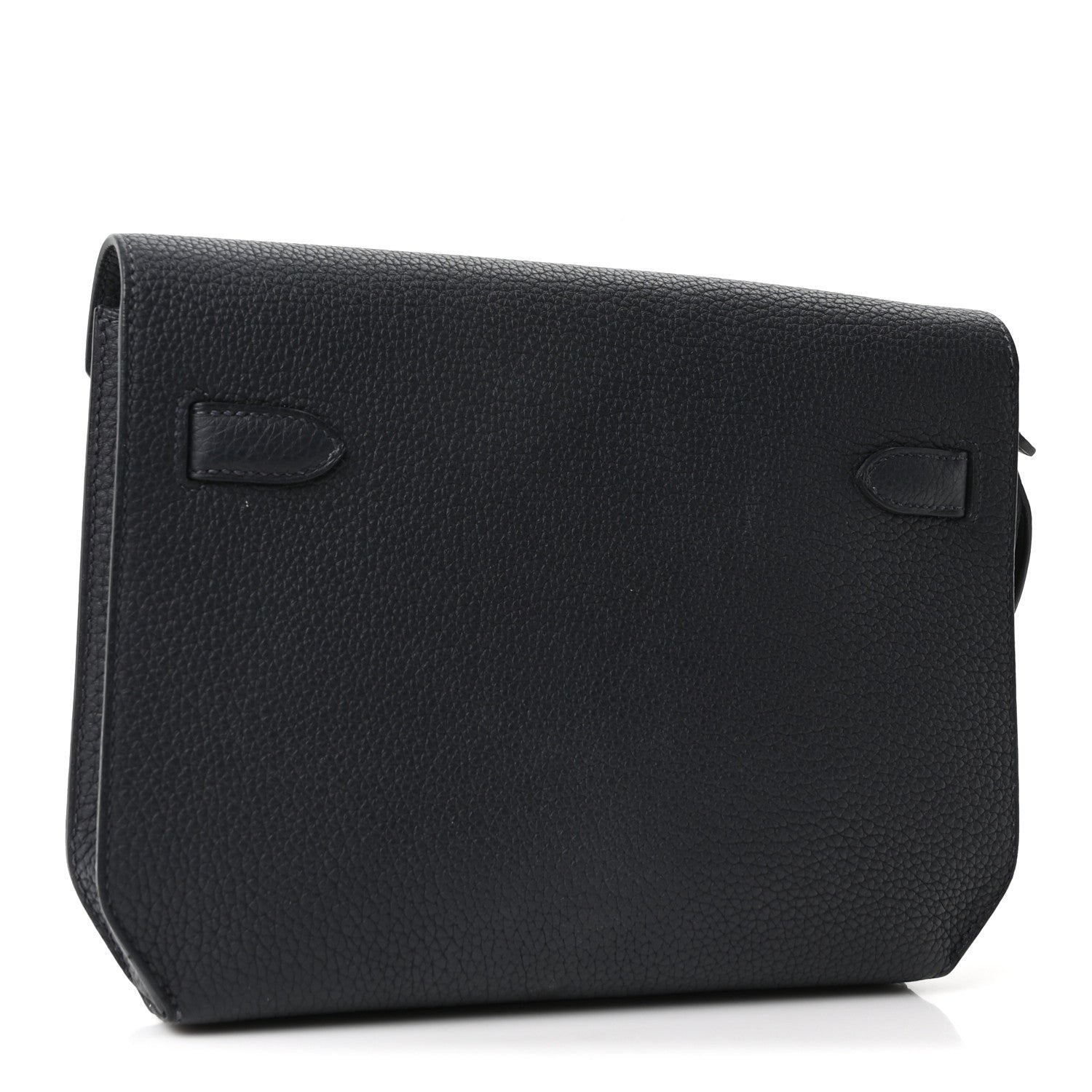 Hermes Togo Kelly Depeches 25 Pouch Black 2 of 9