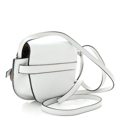 Loewe Pebble Grain Calfskin Mini Gate Bag Kaolin 2 of 8