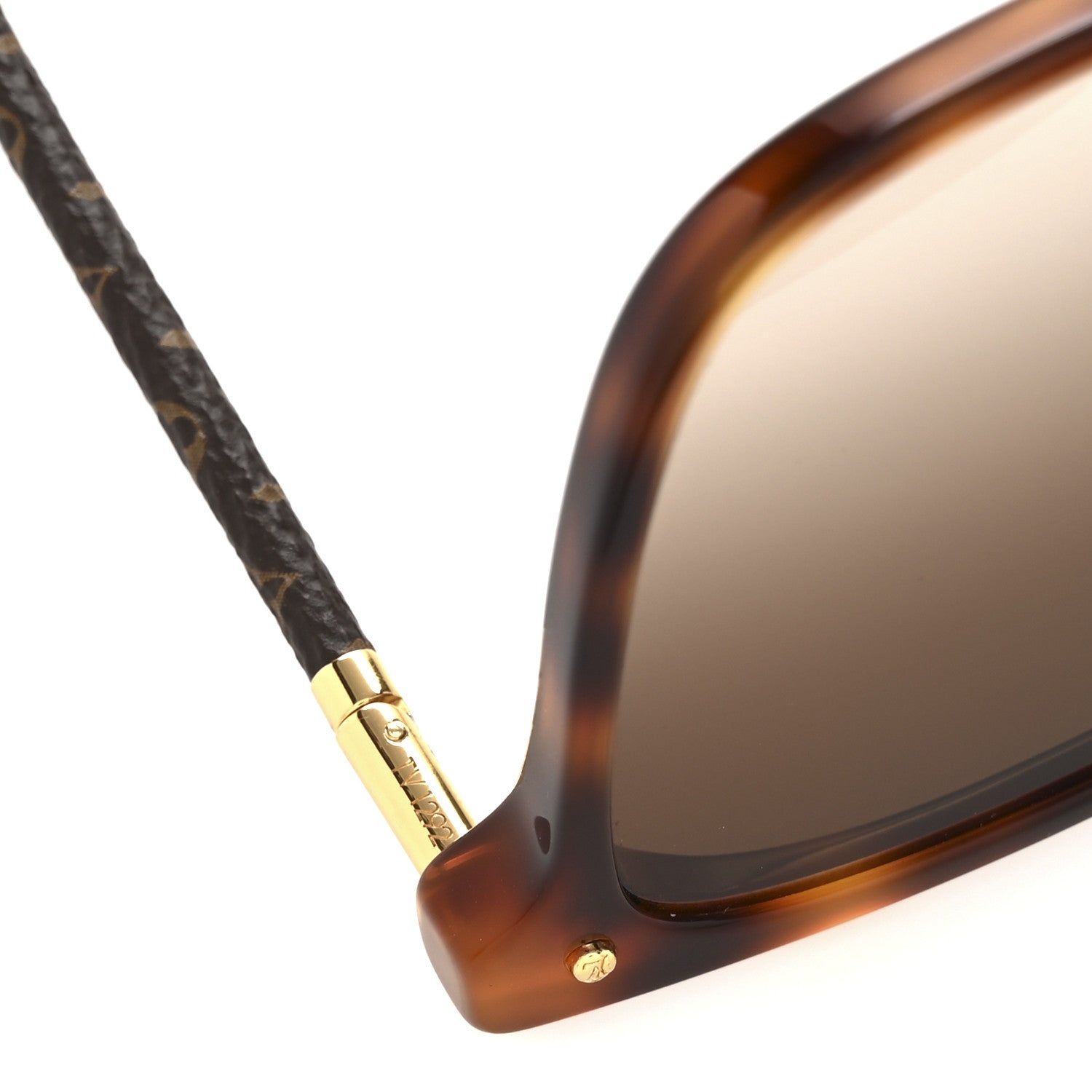 Louis Vuitton LV First Square Sunglasses Z1708E Dark Tortoise