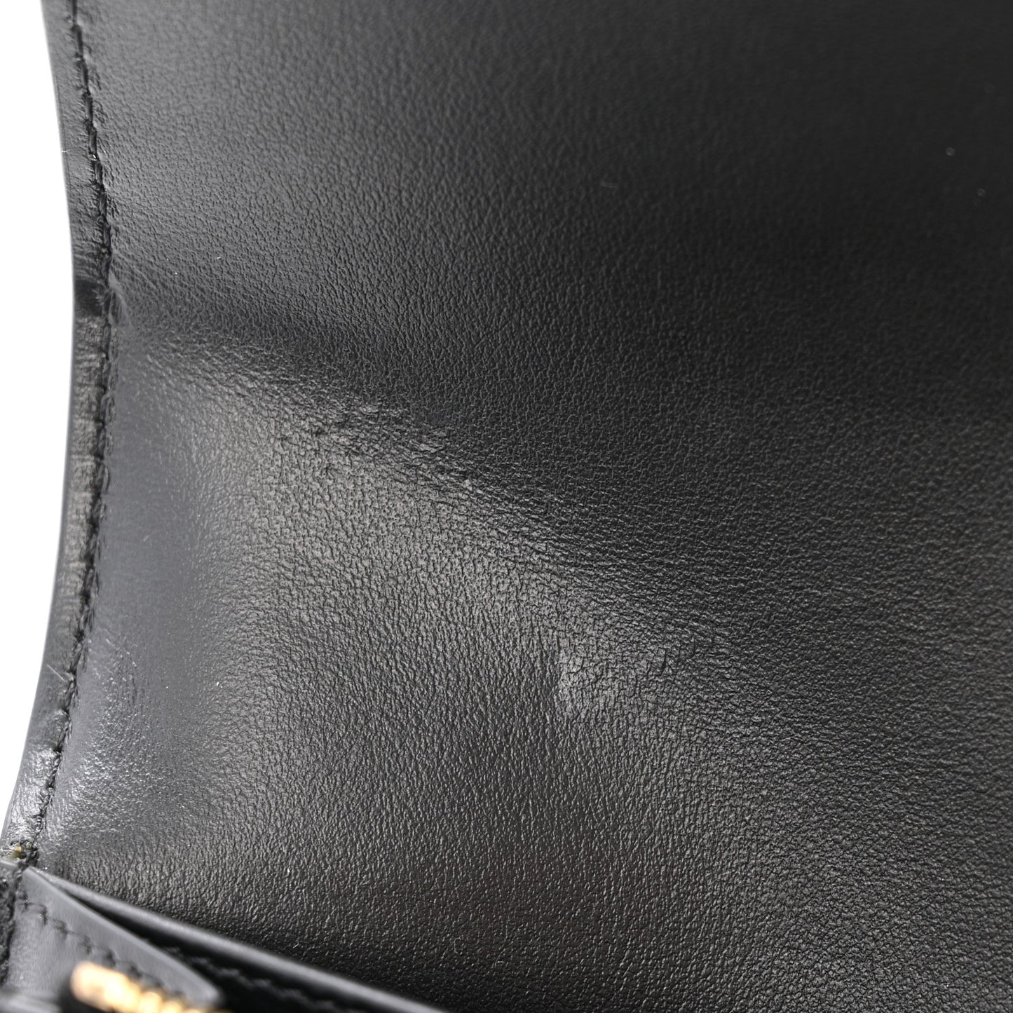 Satinated Calfskin 16 Large Wallet Black