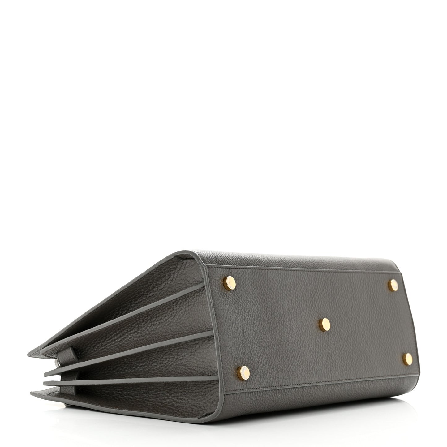 Grained Calfskin Small Sac De Jour Charcoal