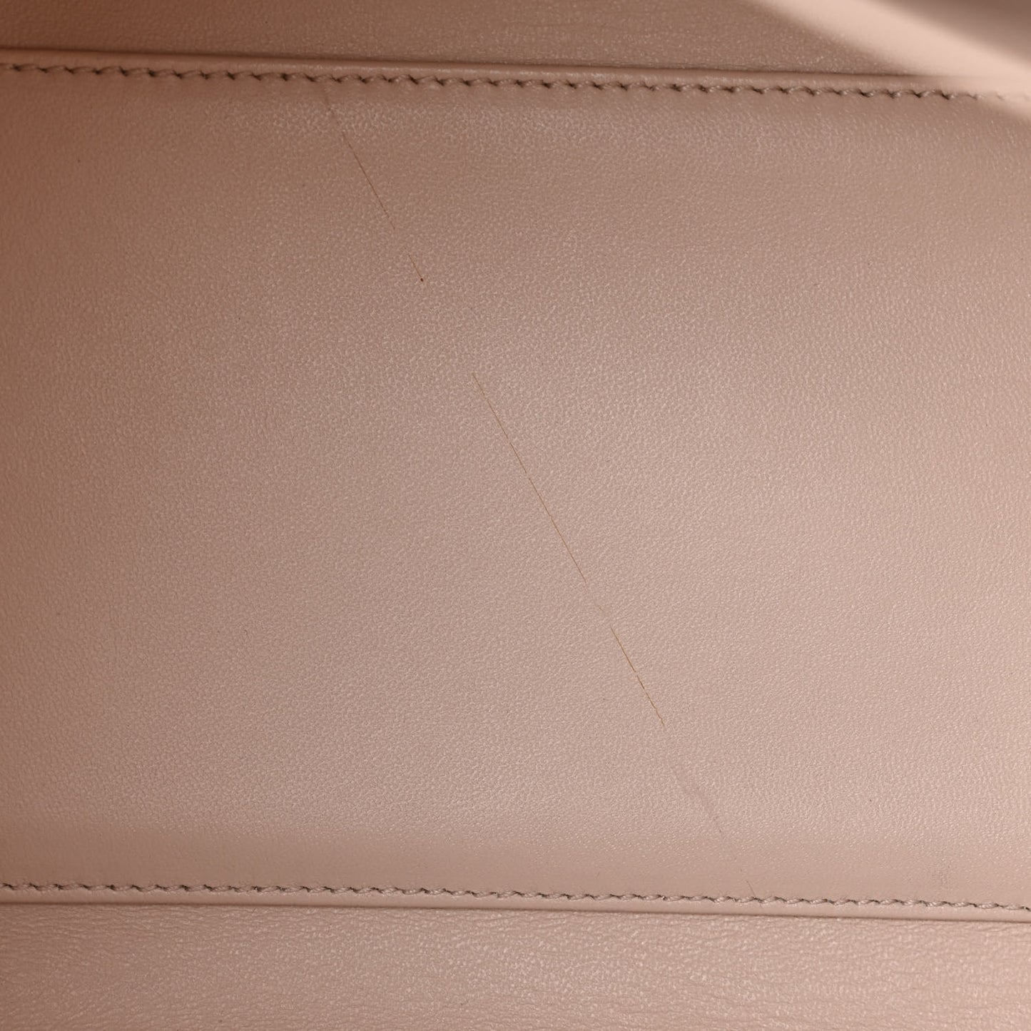 Grained Calfskin Medium Diorever Flap Tapioca