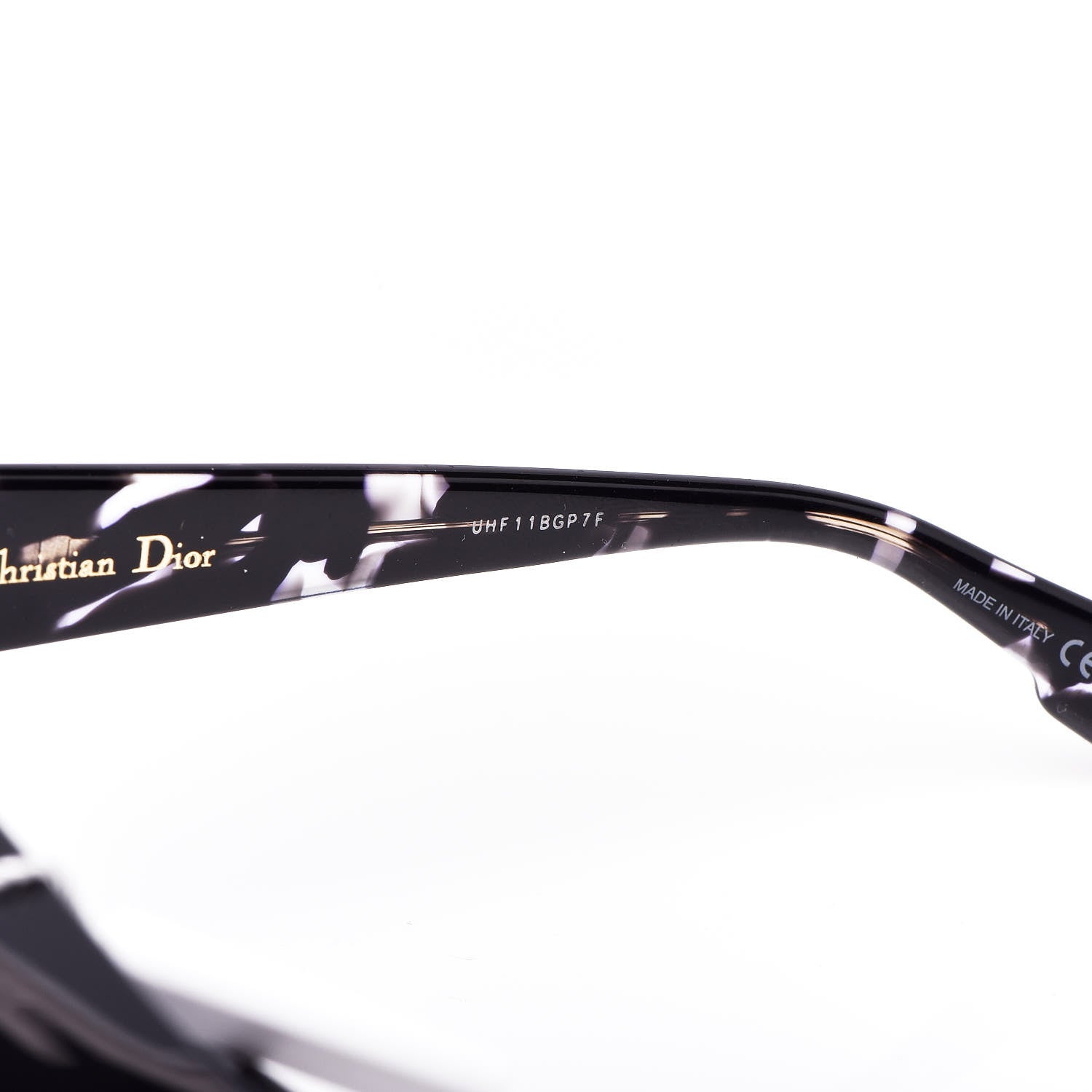 Christian Dior Club 2 Sunglasses Black Havana Blue 6 of 7