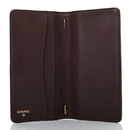 Chanel Lambskin Quilted Medium Agenda Cover Black 4 of 7
