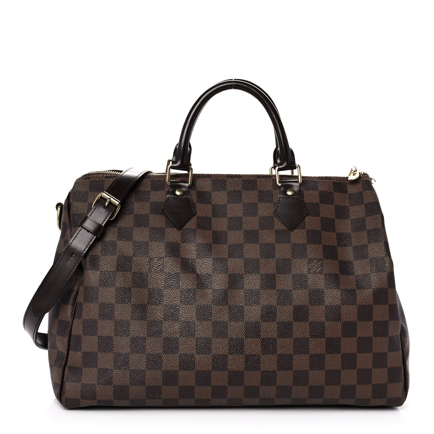 Louis Vuitton Damier Ebene Speedy Bandouliere 35 1 of 13
