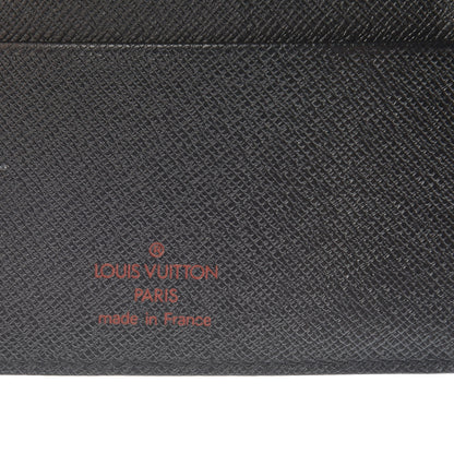 Louis Vuitton Epi Medium Ring Agenda Cover Black 6 of 9