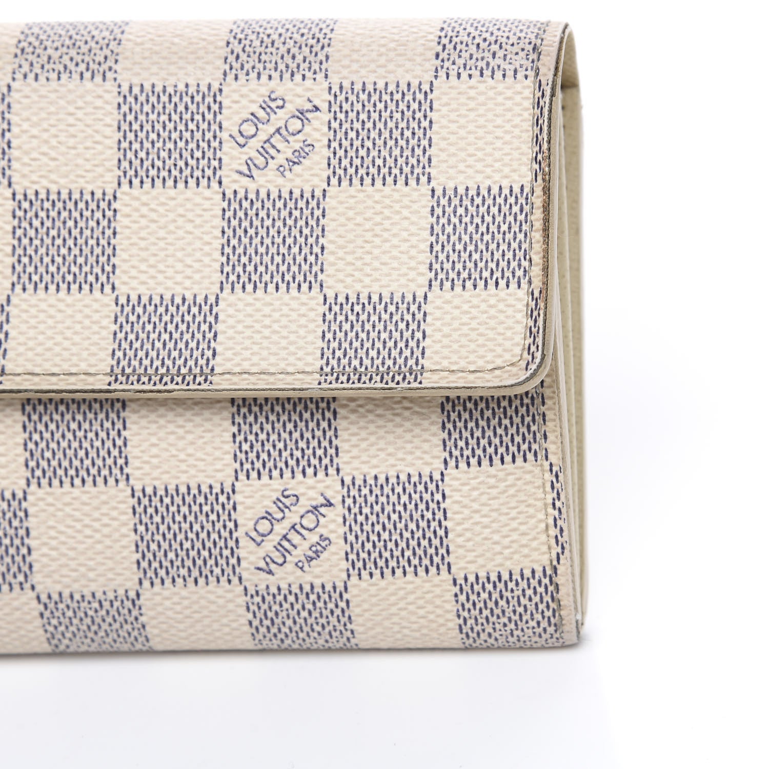 Louis Vuitton Damier Azur Sarah Wallet 11 of 14