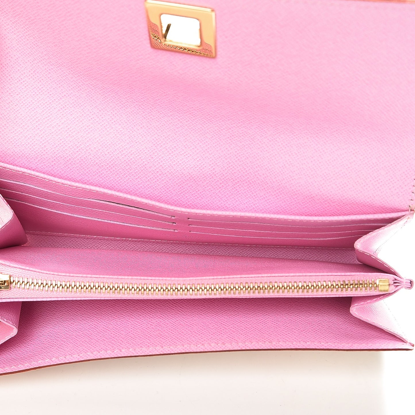 Monogram Multicolor Sarah Noeud Wallet White Litchi