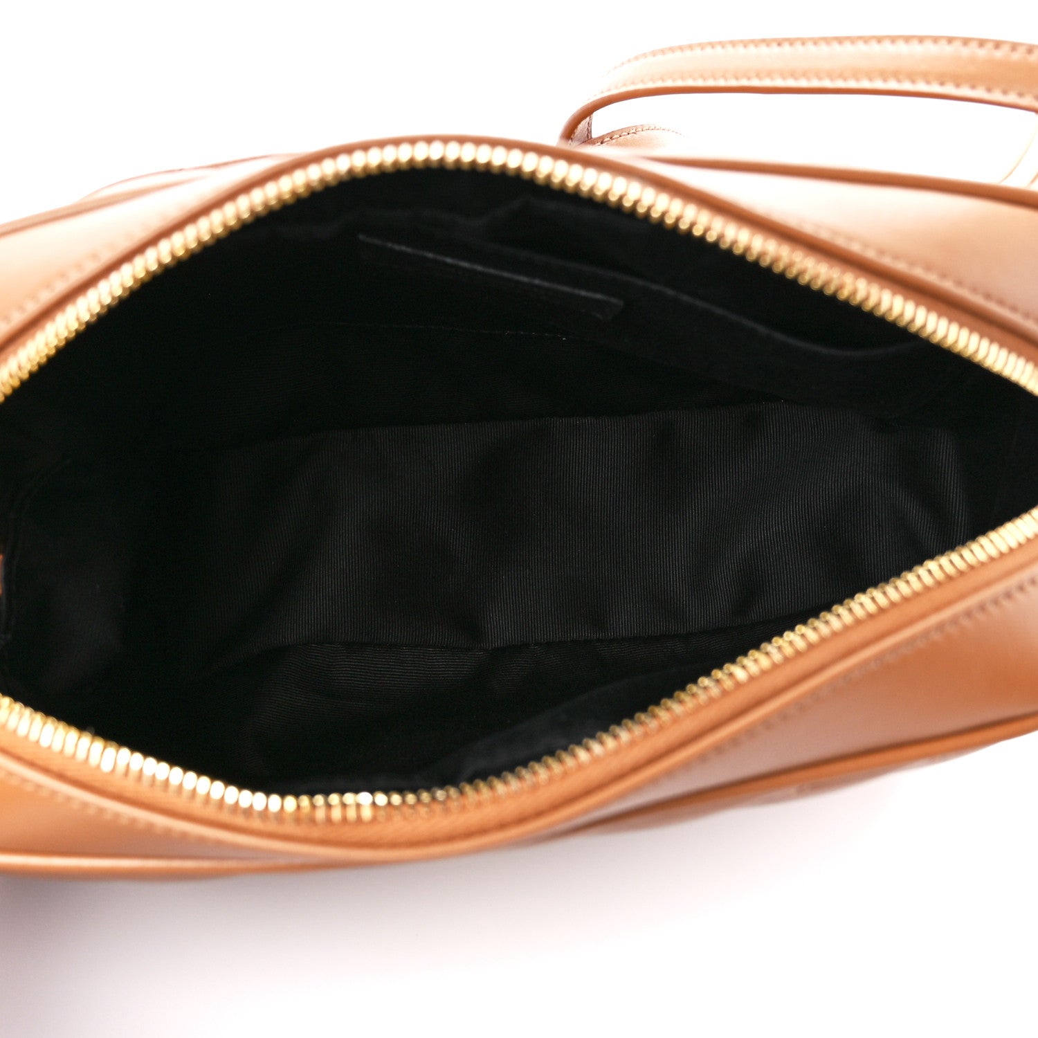 Saint Laurent Calfskin Matelasse Monogram Lou Camera Bag Cinnamon 5 of 12