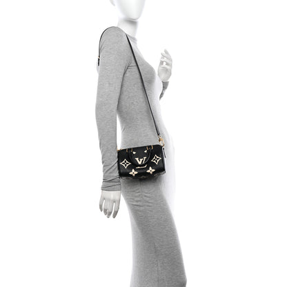 Louis Vuitton Empreinte Monogram Giant Nano Speedy Black Beige 2 of 10
