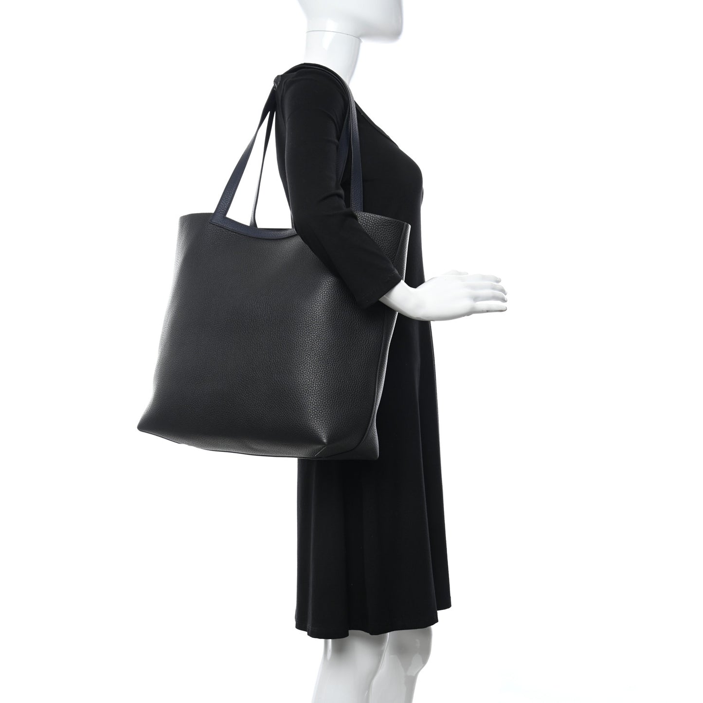 Taurillon Clemence Cabasellier 46 Black Navy Blue