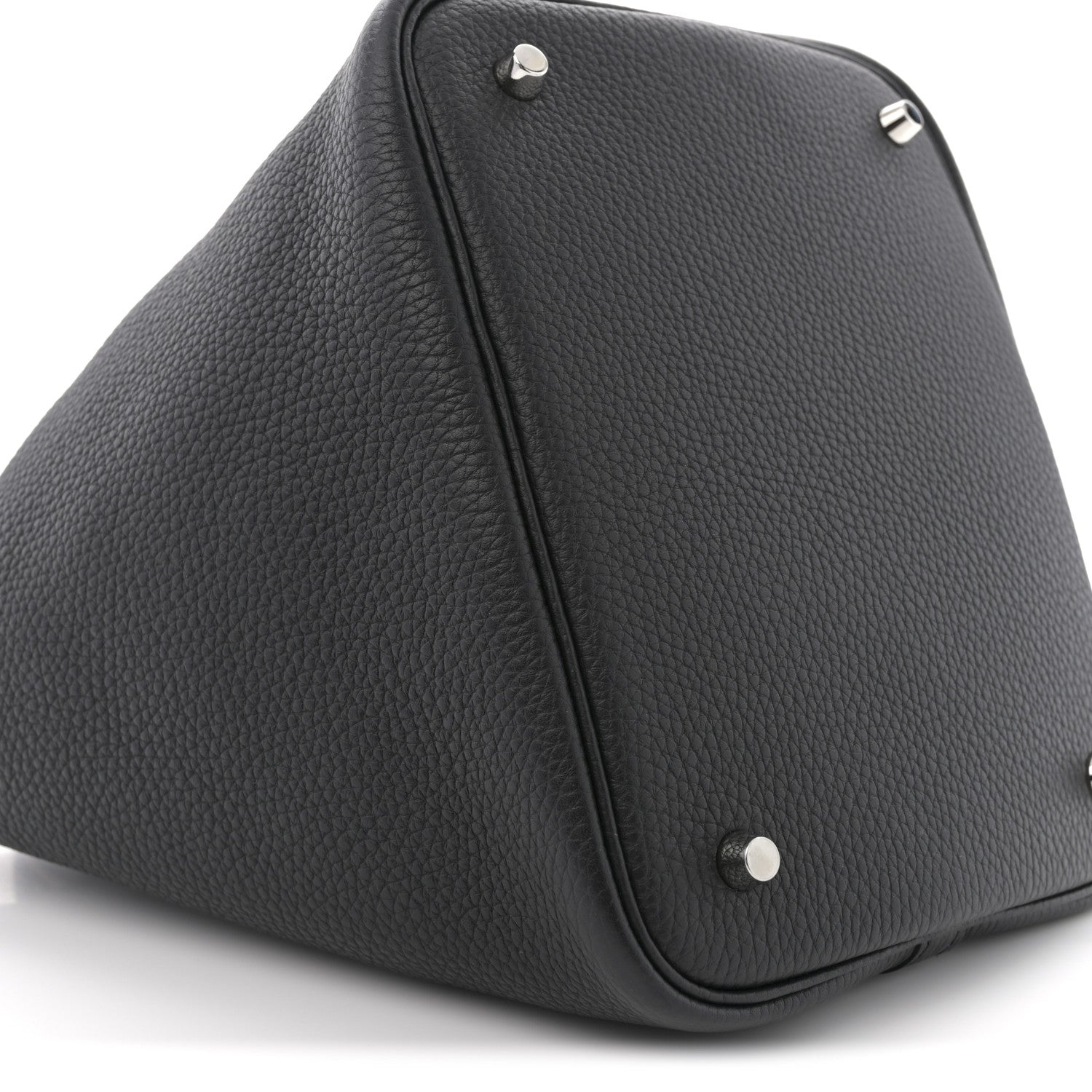 Hermes Taurillon Clemence Picotin Lock 22 MM Black 9 of 11