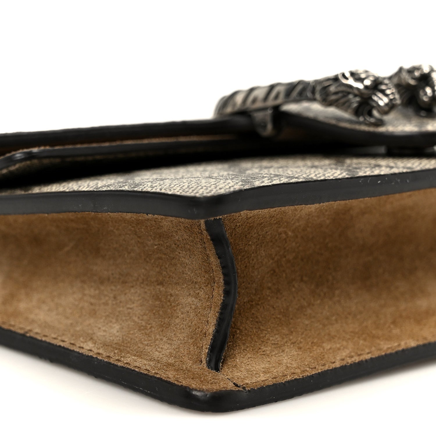 Gucci GG Supreme Monogram Super Mini Dionysus Shoulder Bag Taupe 7 of 9