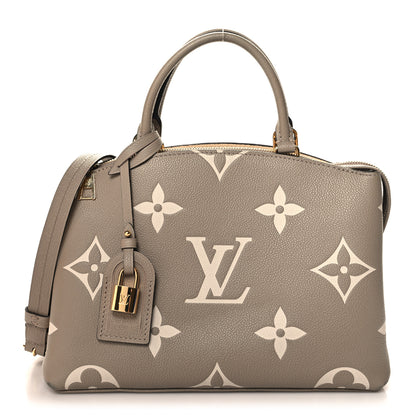 Louis Vuitton Empreinte Monogram Giant Petit Palais Tourterelle Creme 1 of 11