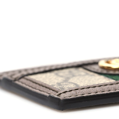 Gucci GG Supreme Monogram Ophidia Card Holder Brown 8 of 10