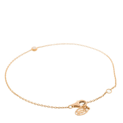 Cartier 18K Pink Gold Diamond XS D'Amour Bracelet 2 of 5
