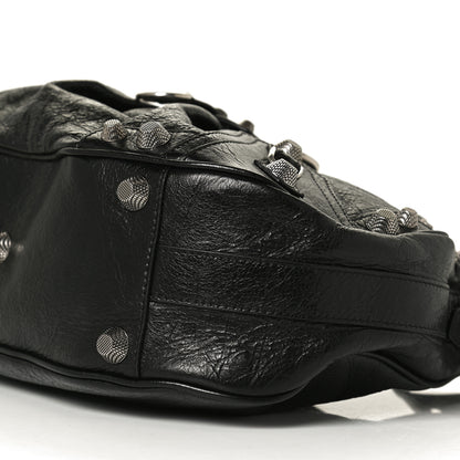 Balenciaga Agneau Arena Medium Le Cagole Shoulder Bag Black 10 of 14