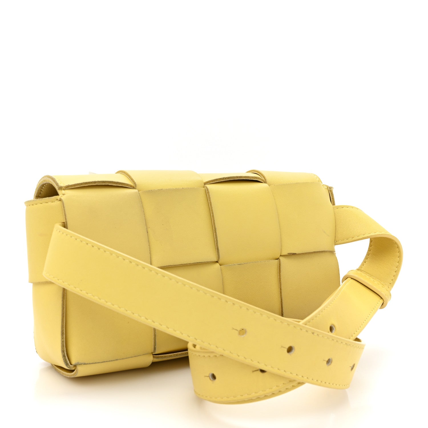 Bottega Veneta Nappa Maxi Intreccio The Belt Cassette Bag Butter 3 of 14