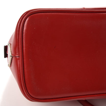 Prada Box Calfskin Mini Frame Bowler Rosso 12 of 13