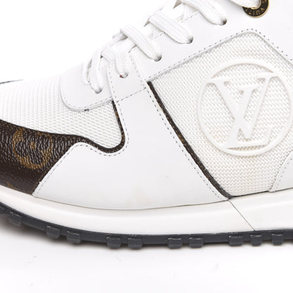 Louis Vuitton Calfskin Monogram Run Away Sneakers 39 White 8 of 8