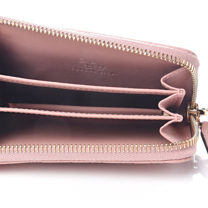 Gucci Microguccissima Zip Around Card Case Soft Pink 4 of 6