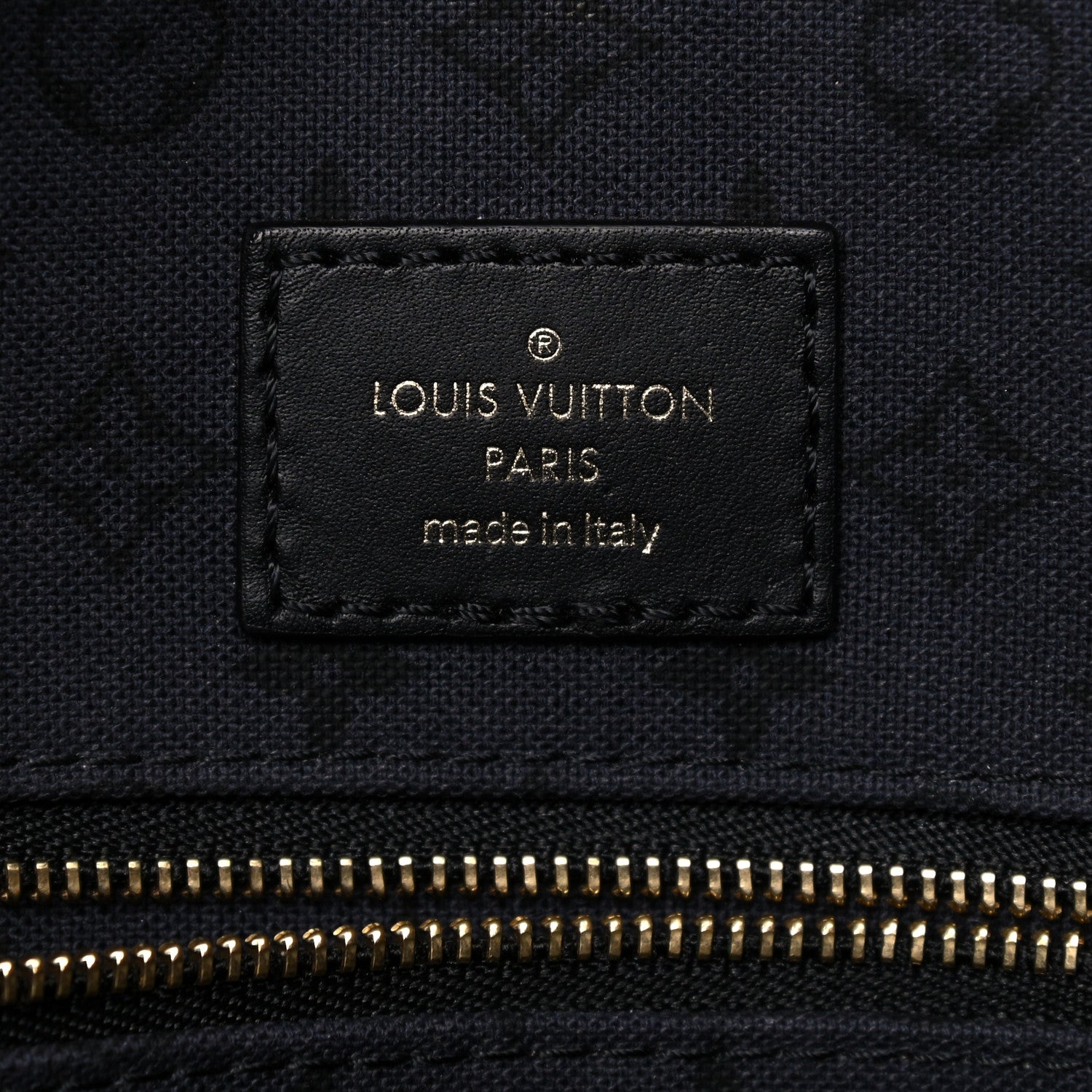 Louis Vuitton Monogram Giant Crafty Onthego GM Creme Rouge Black 6 of 14