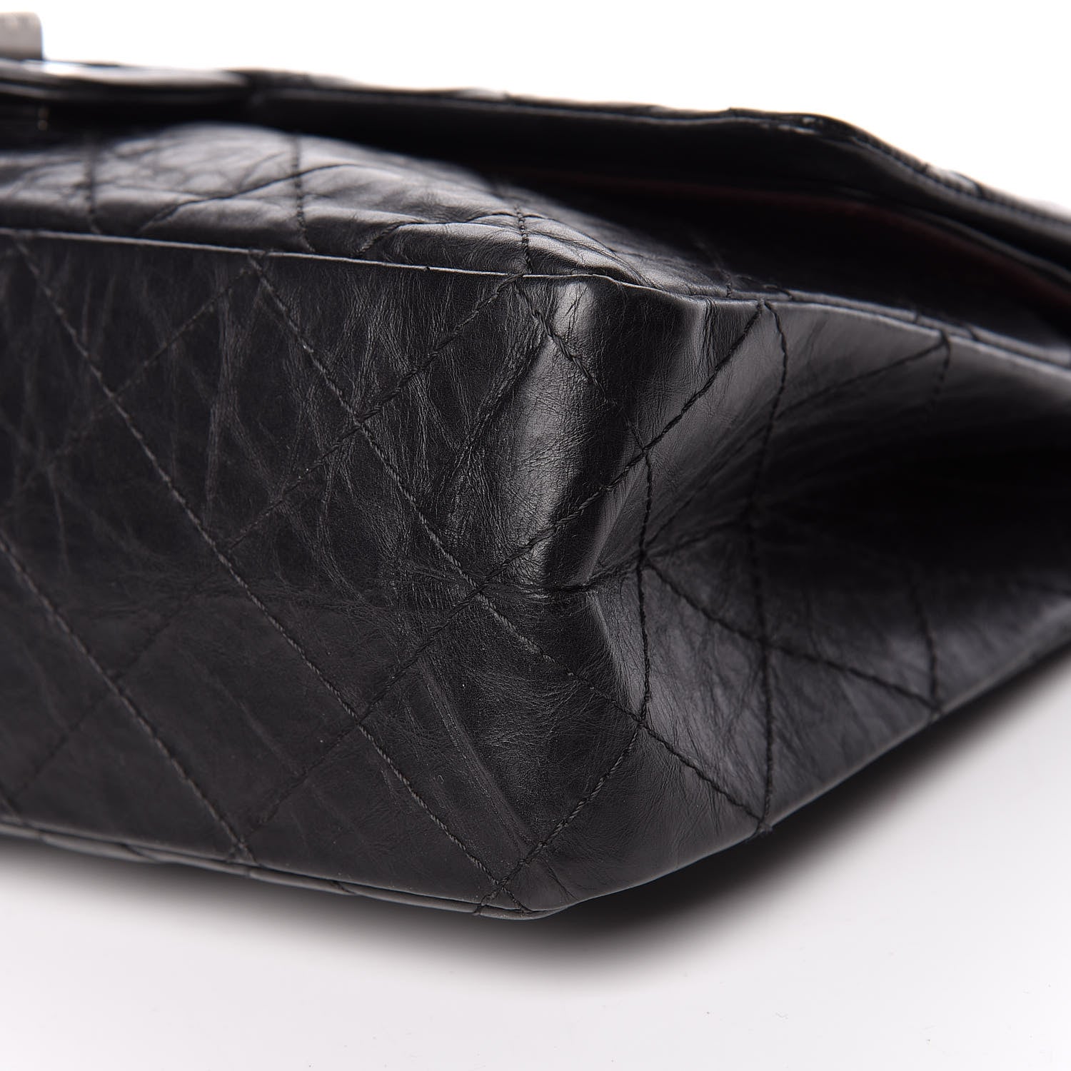 Chanel Aged Calfskin Quilted 2.55 Reissue 227 Flap Black 6 of 9