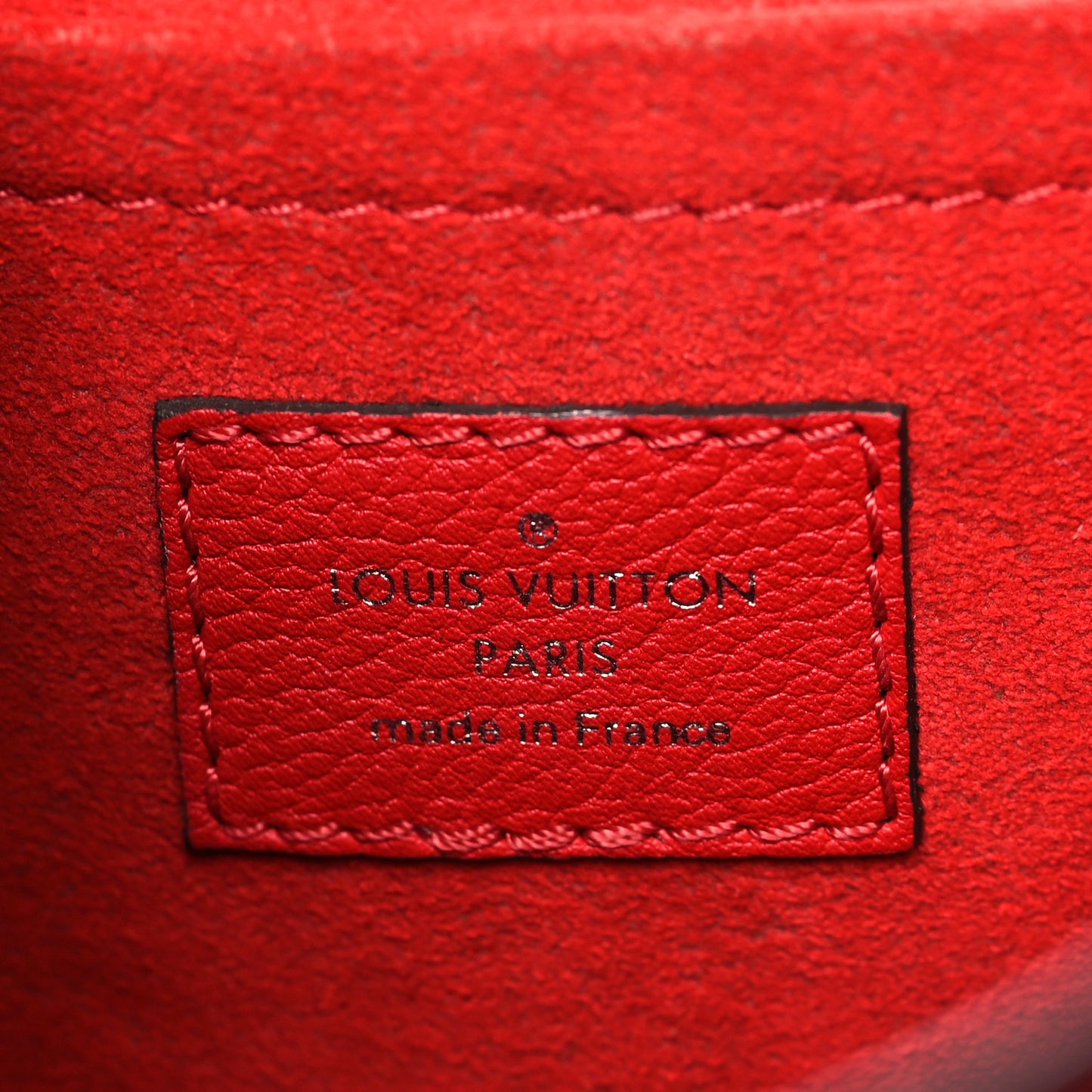 Soft Calfskin Mylockme Chain Bag BB Rubis