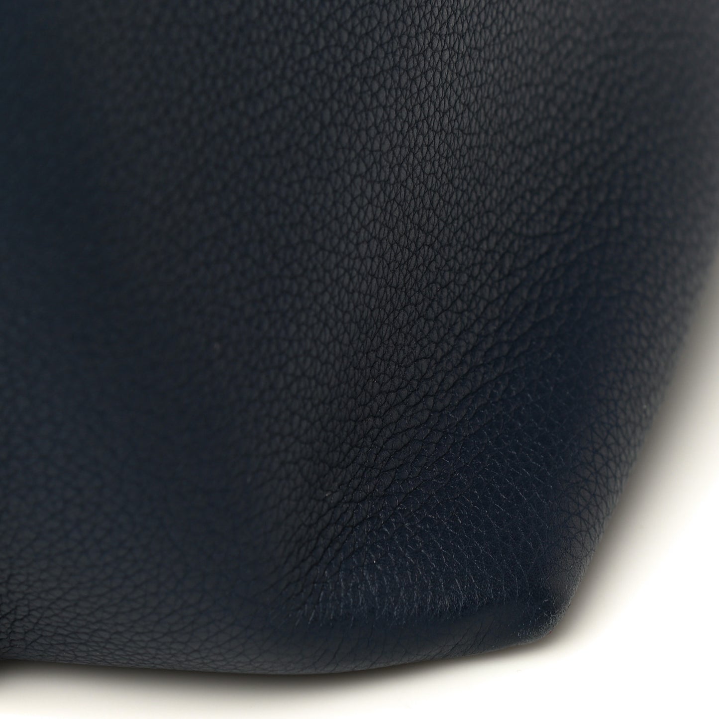 Calfskin Lockme Go Tote Marine Rouge