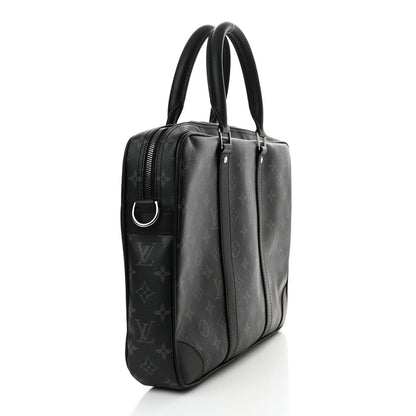 Louis Vuitton Monogram Eclipse Porte-Documents Voyage PM 3 of 9