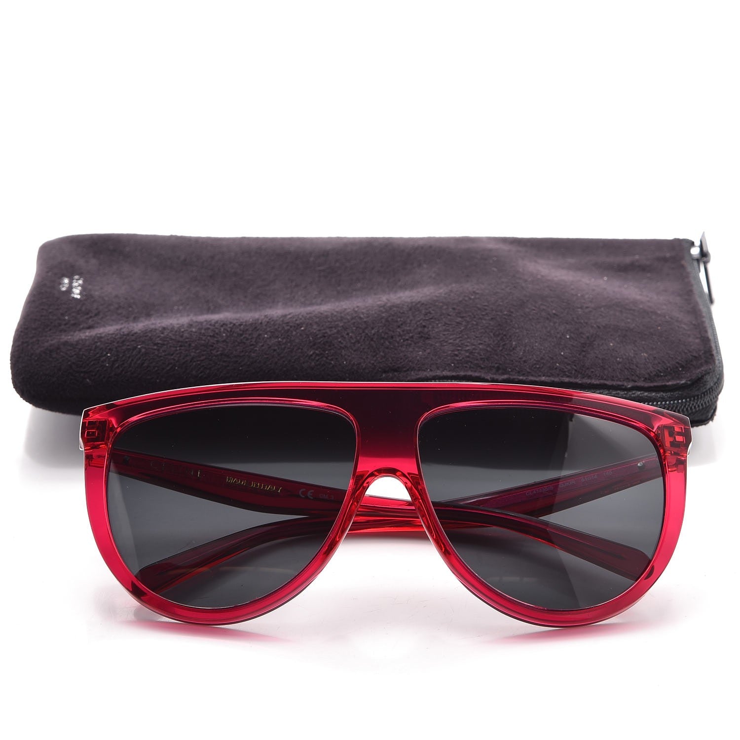 Celine Acetate Thin Shadow Sunglasses CL41435/S Pink 7 of 7